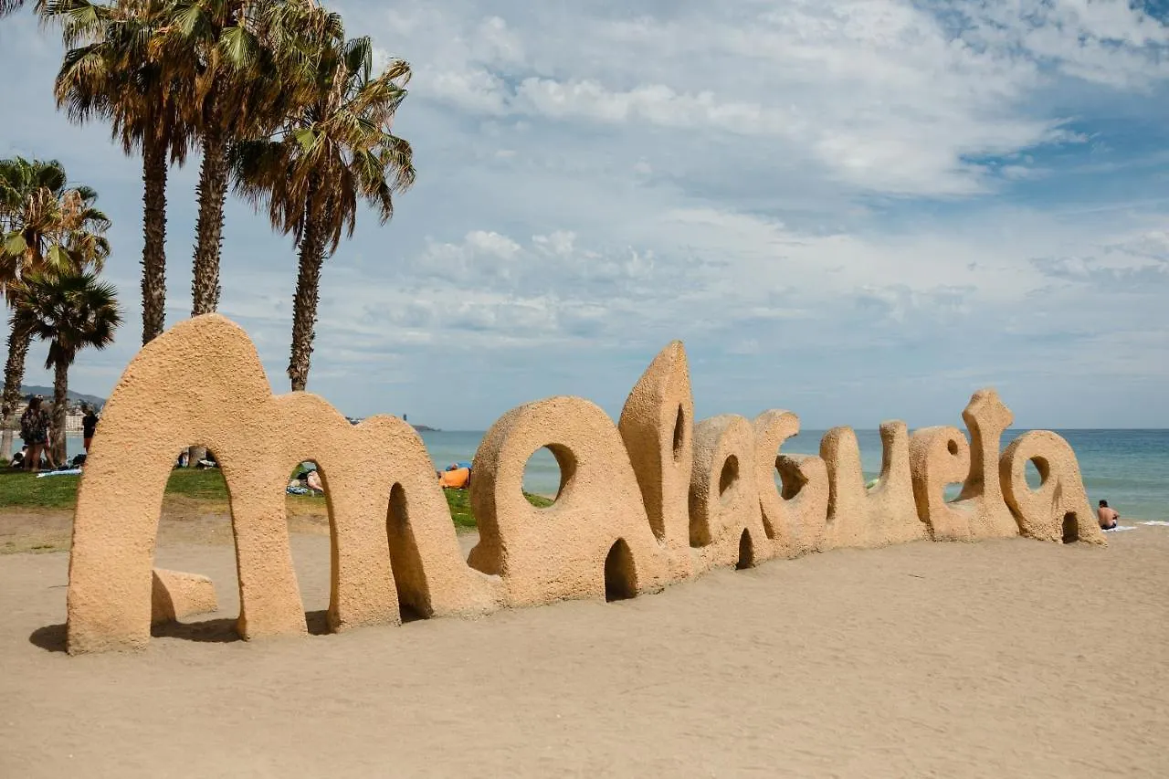 Apartment In The Historic Center Of Malaga, Very Close To The Beach And The Ave Train Station, With Private Parking